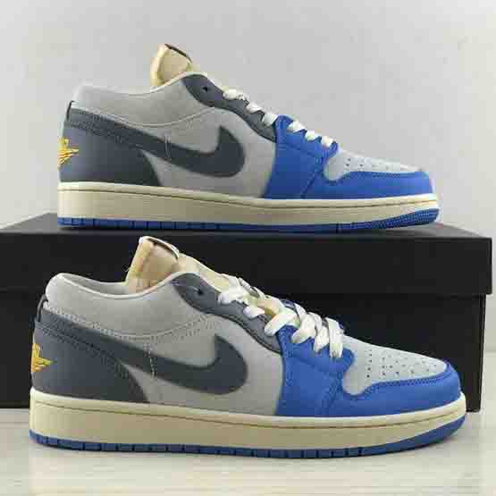 Air Jordan 1 Low “UNC Grey” Sneaker     DZ5376-469 - EUR FASHION