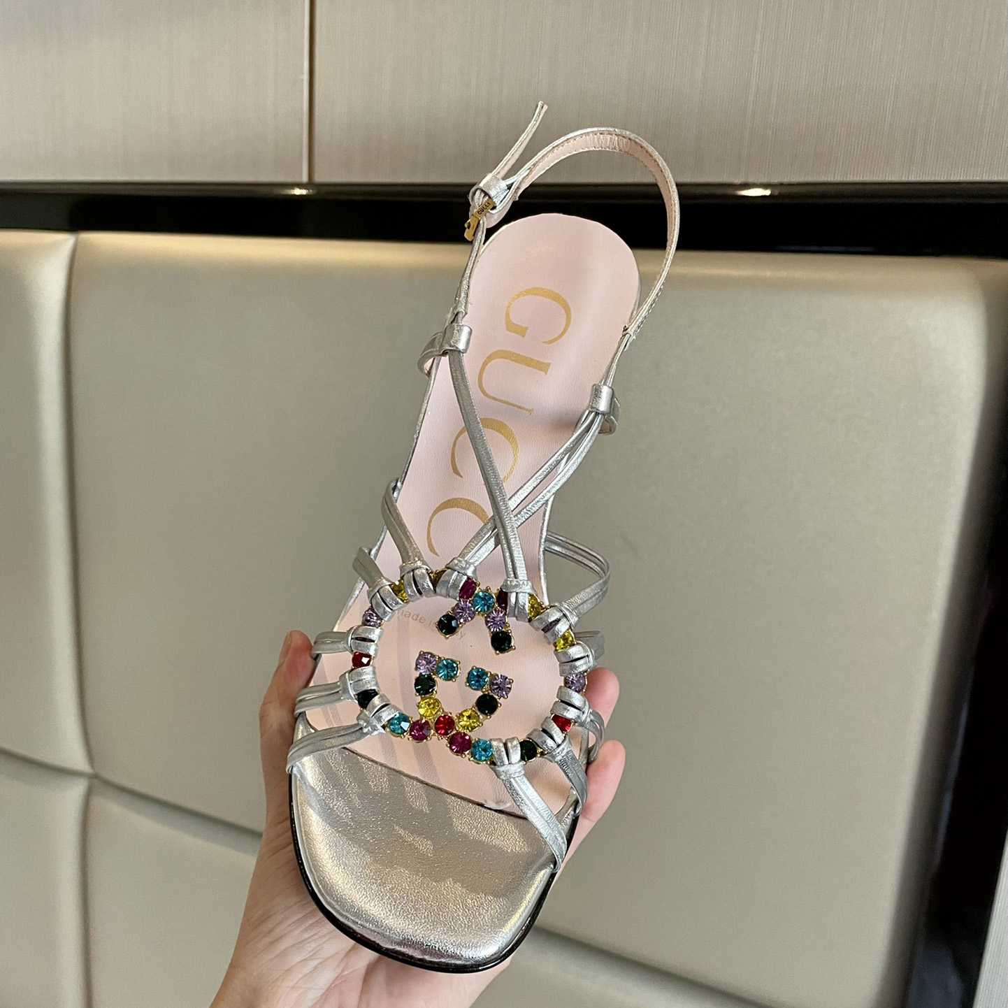 Gucci Women's Sandal With Interlocking G - EUR FASHION