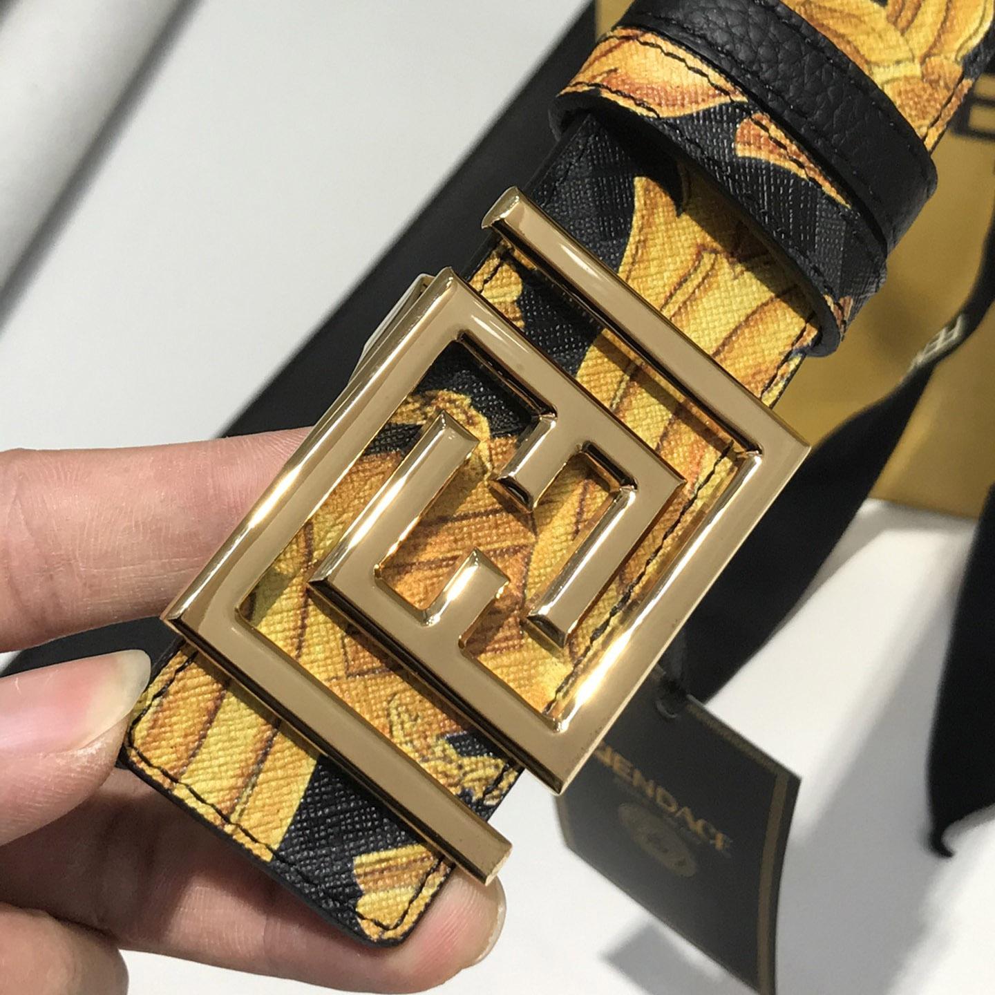 Versace Fendace Reversible Belt - EUR FASHION