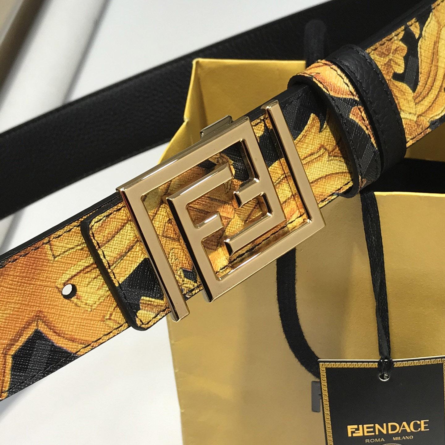 Versace Fendace Reversible Belt - EUR FASHION