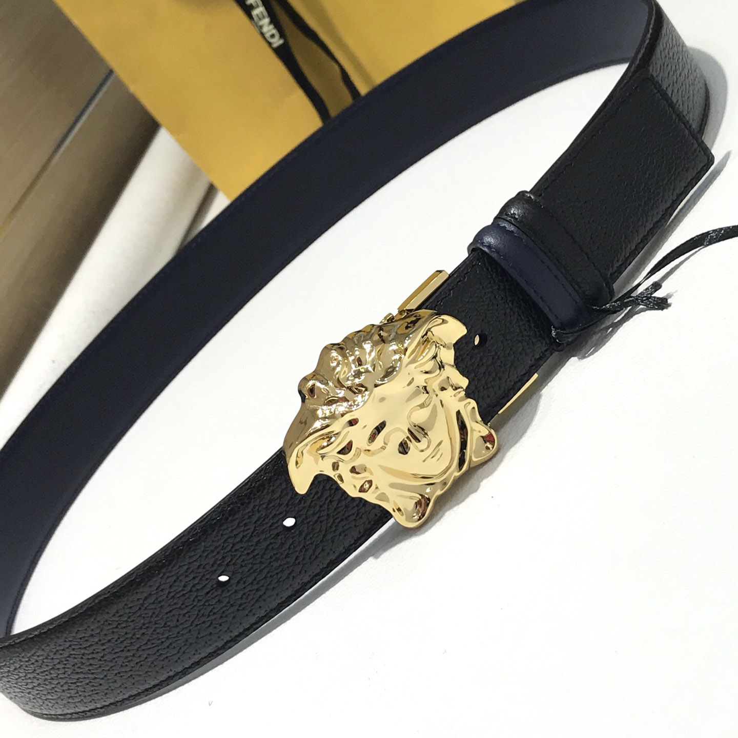 Versace Reversible Leather Belt  - EUR FASHION