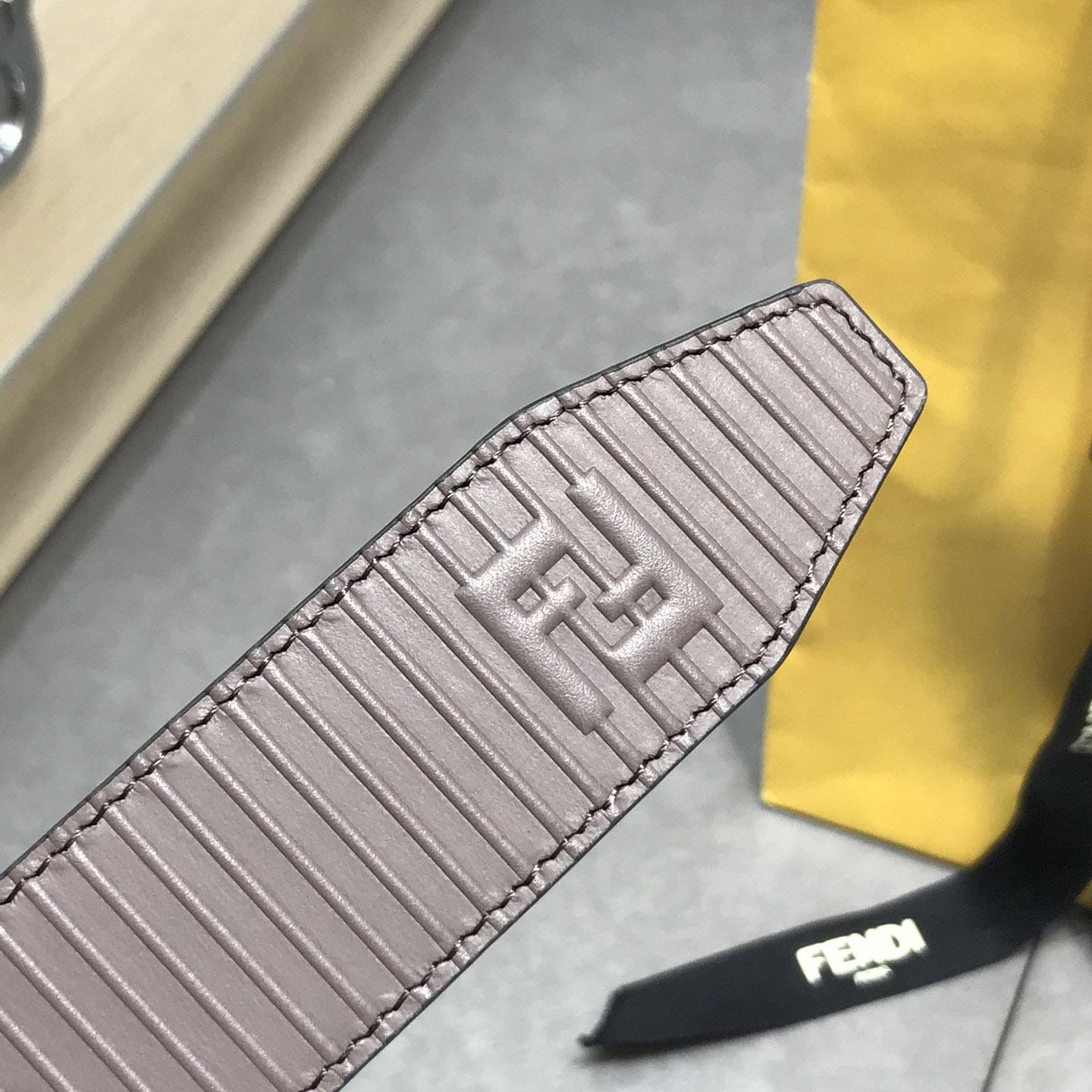 Fendi Brown Leather Belt - EUR FASHION