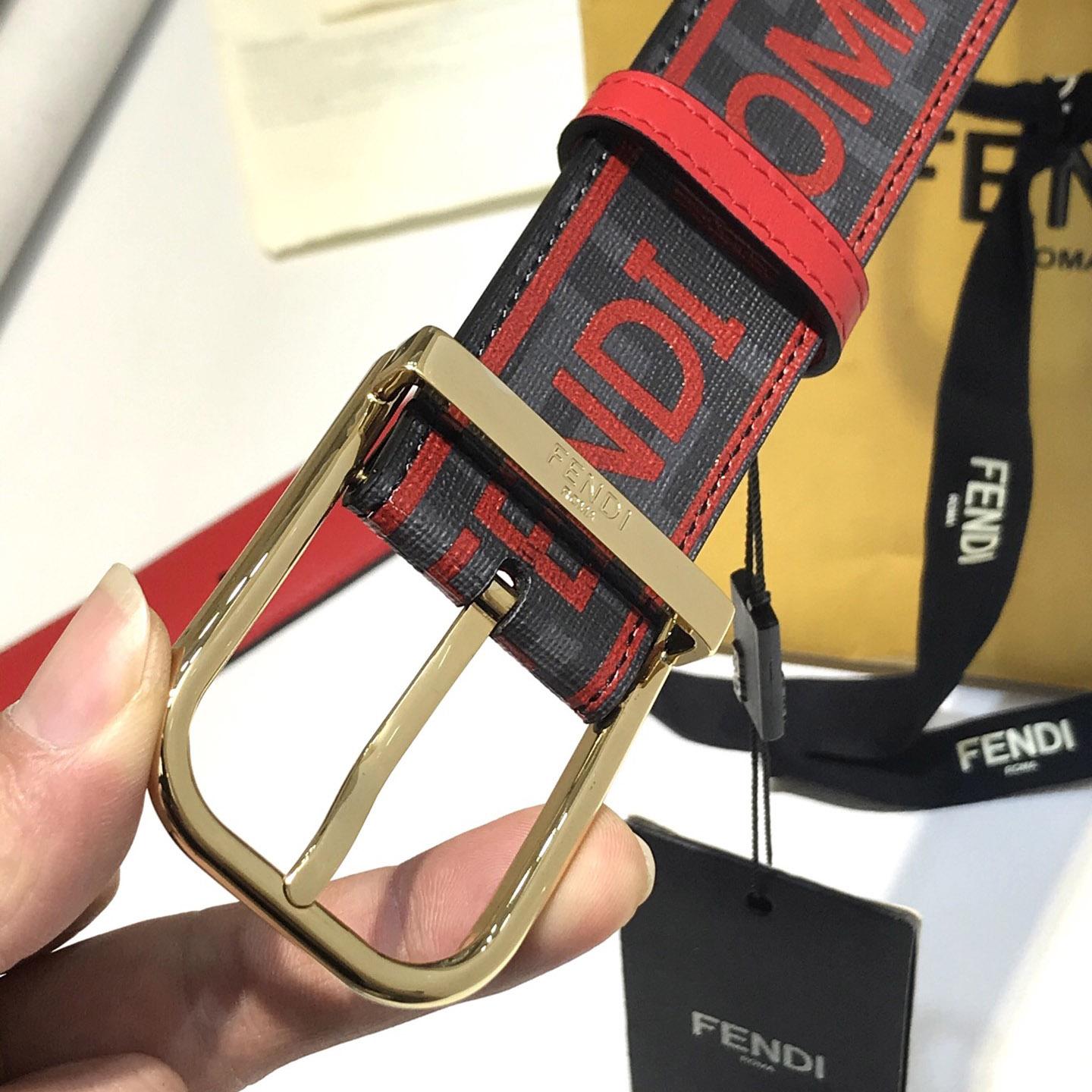 Fendi Reversible Leather Belt - EUR FASHION