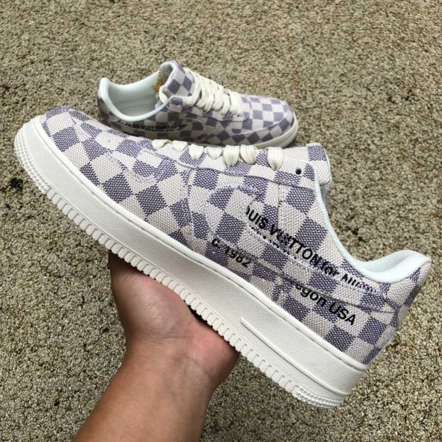 Louis Vuitton LV x Nike Air Force 1 x off-White Sneaker       LV DJ46 - EUR FASHION