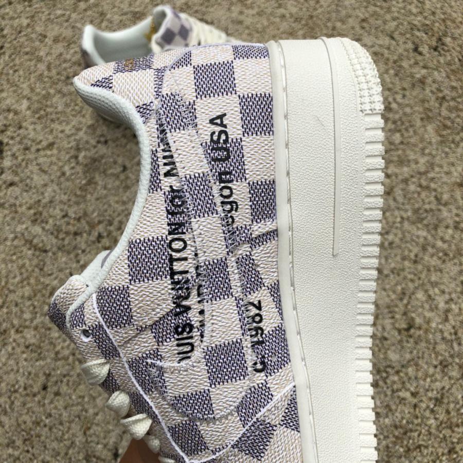 Louis Vuitton LV x Nike Air Force 1 x off-White Sneaker       LV DJ46 - EUR FASHION