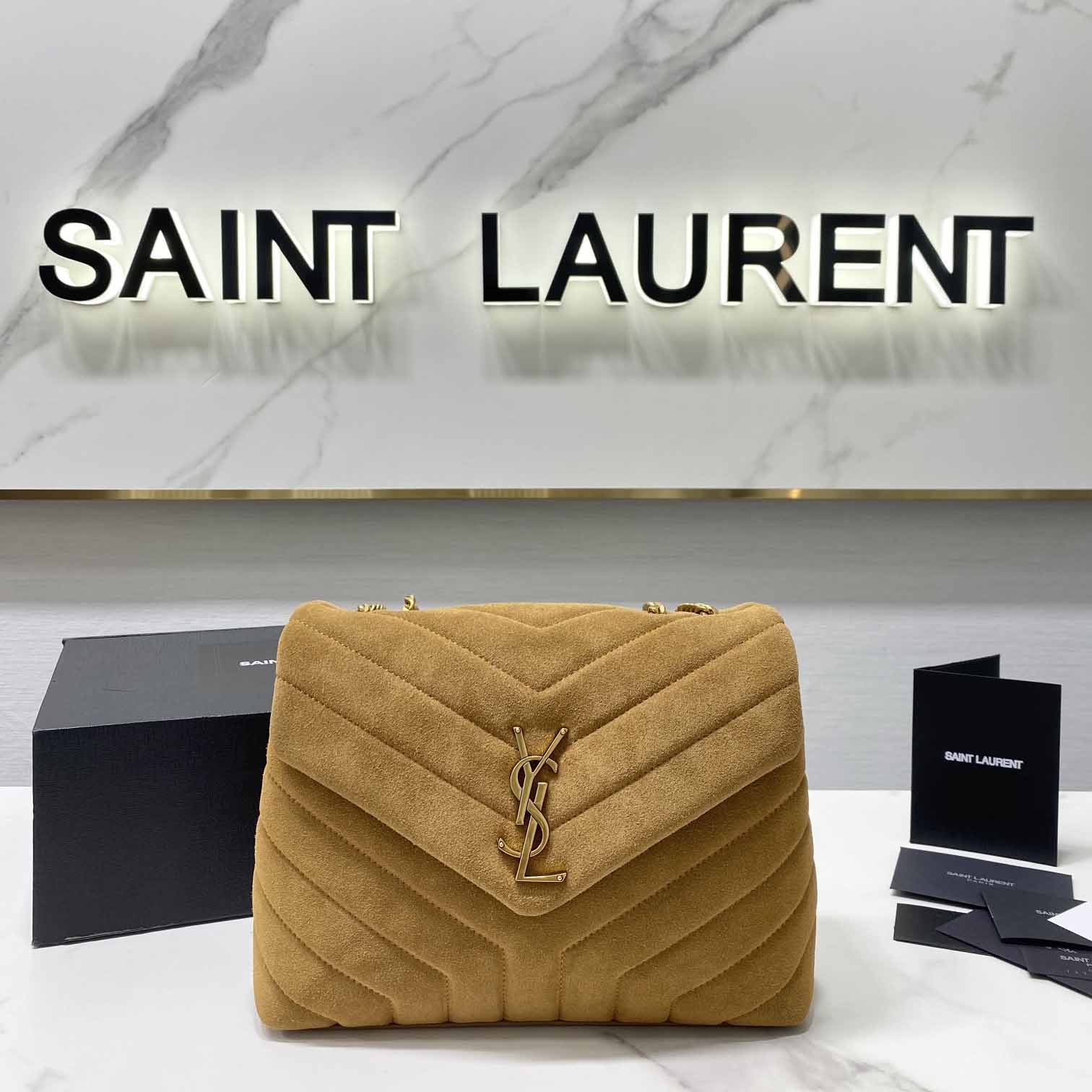 Saint Laurent Loulou Medium Shoulder Bag(25cm)    392277 - EUR FASHION