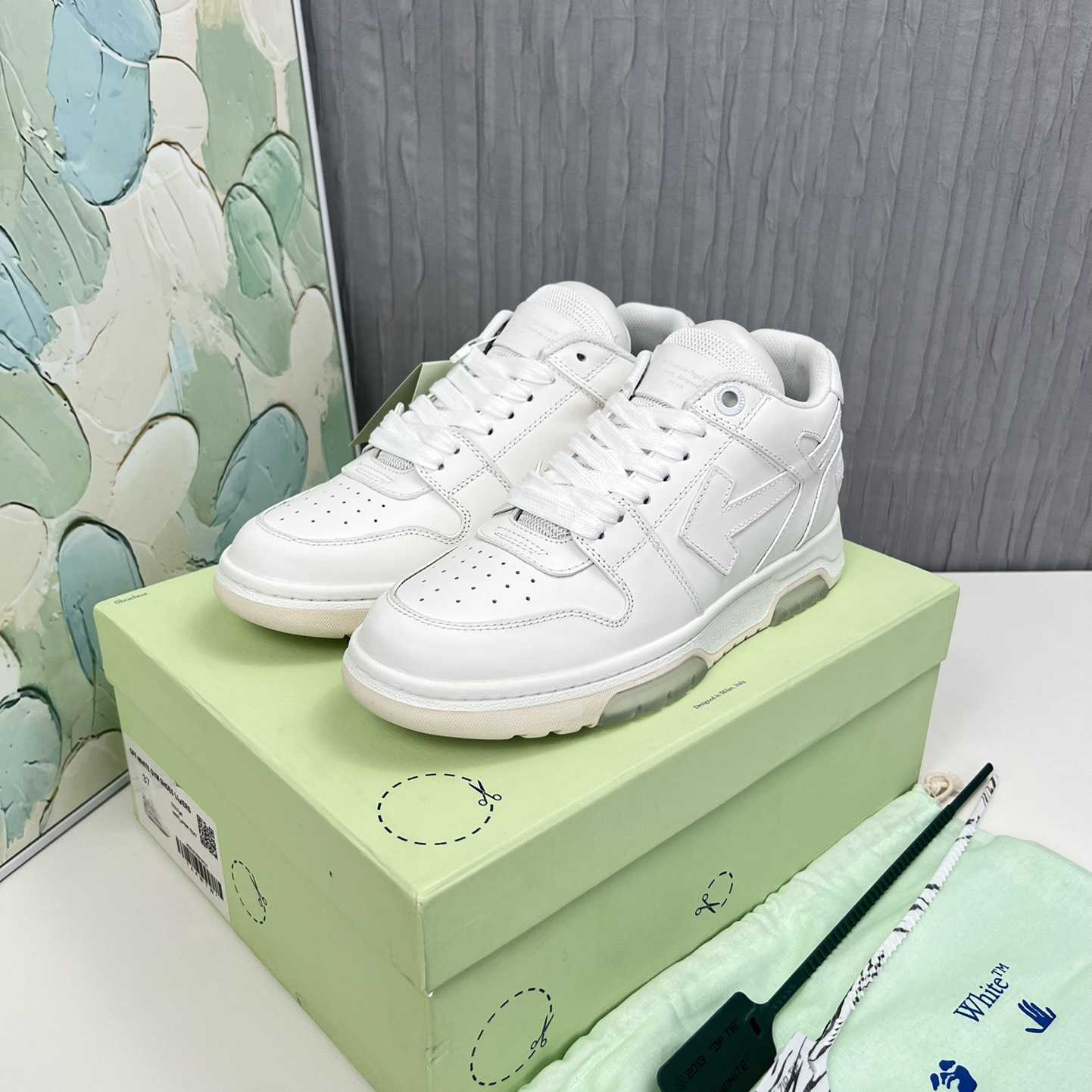 Off White Out Of Office "Ooo" Sneakers - EUR FASHION