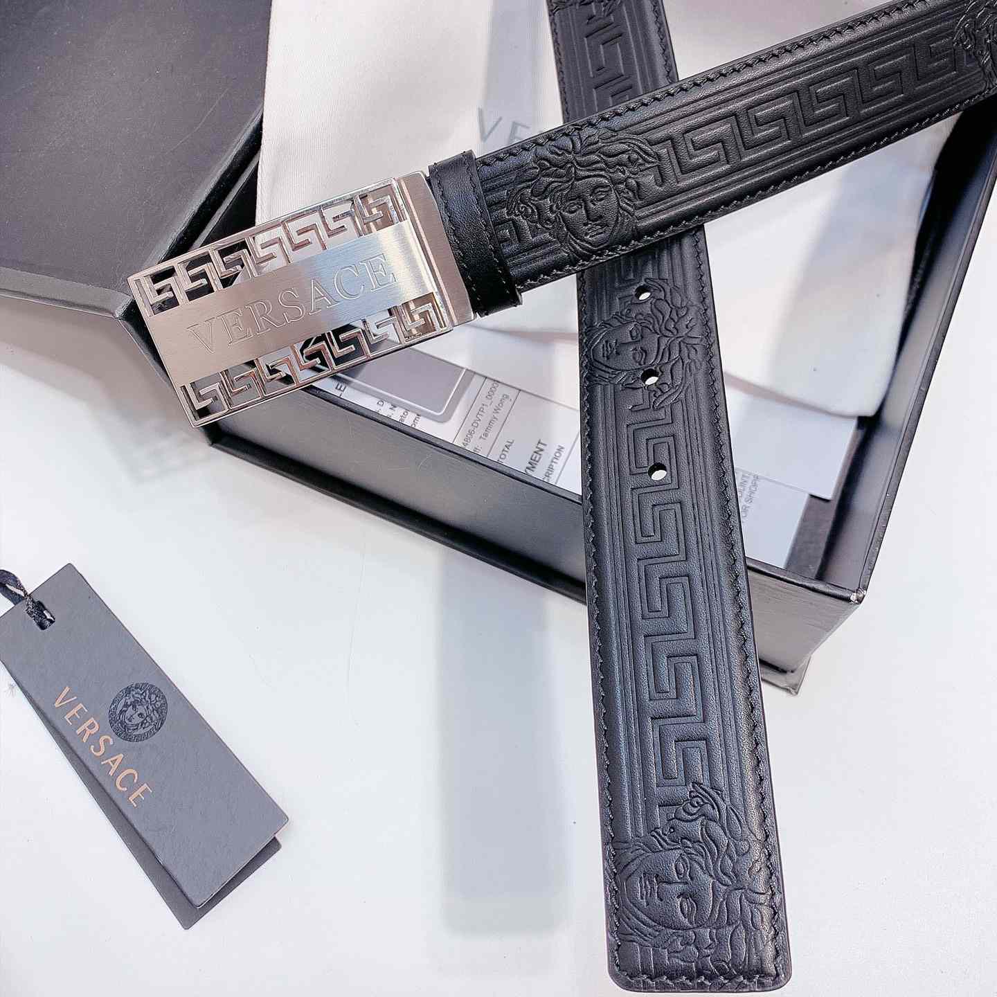 Versace Leather Belt - EUR FASHION