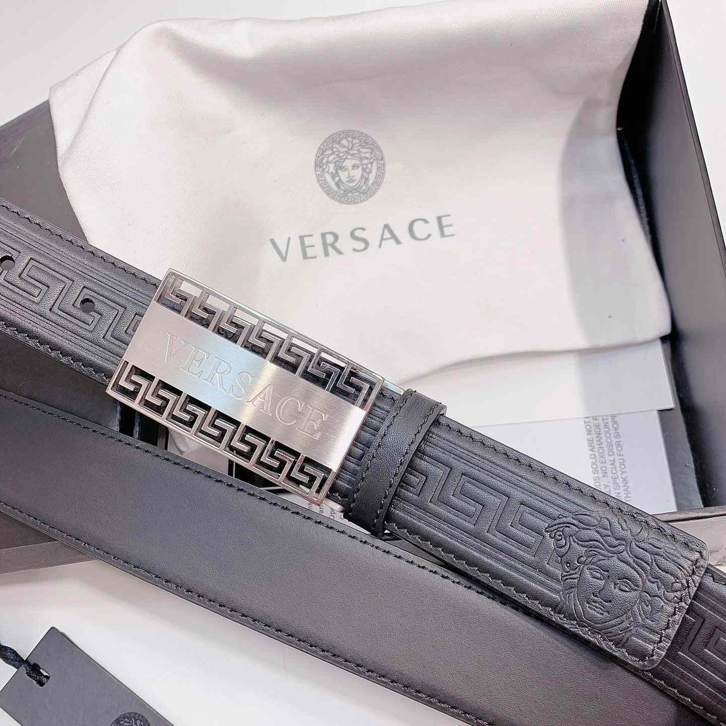 Versace Leather Belt - EUR FASHION