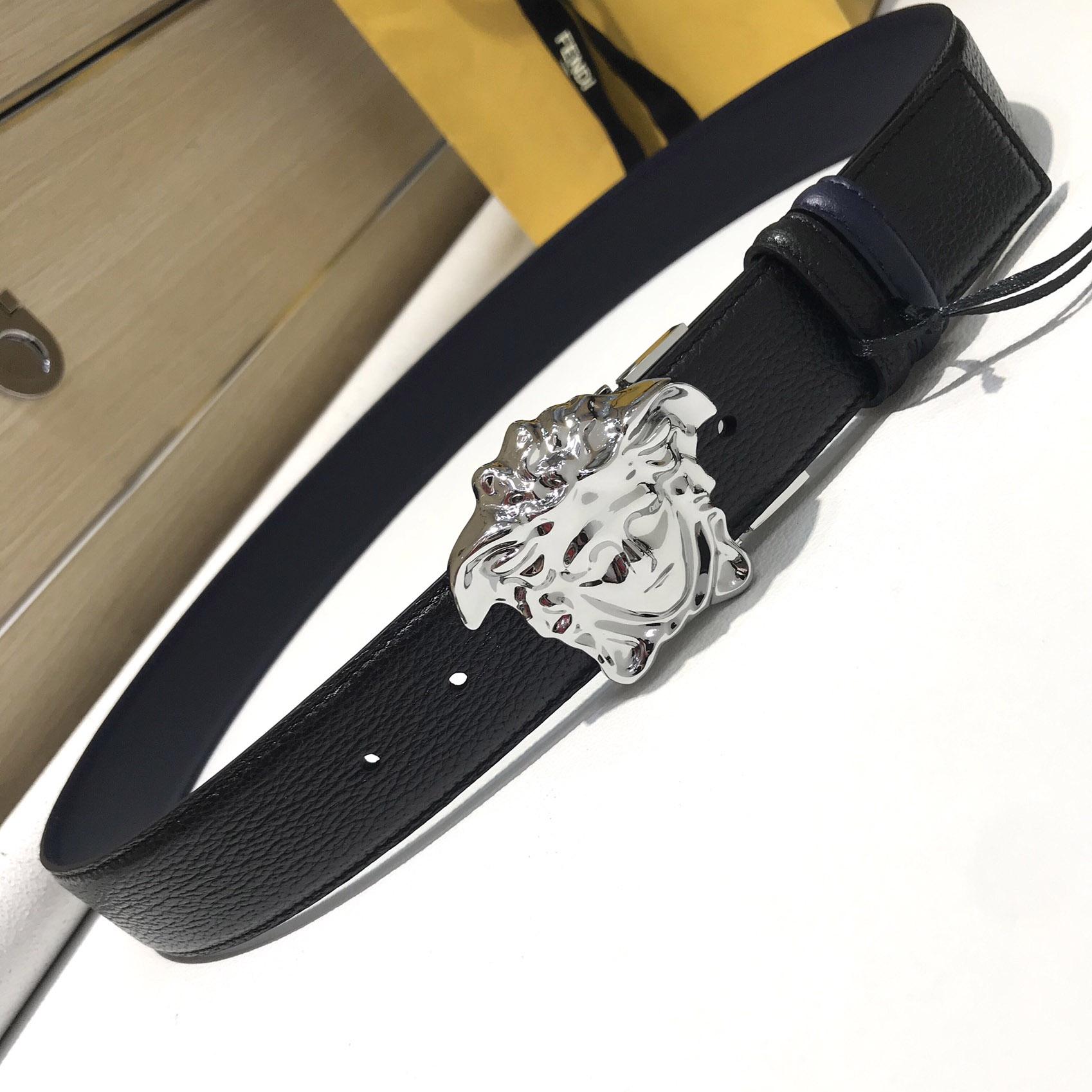 Versace Reversible Leather Belt  - EUR FASHION