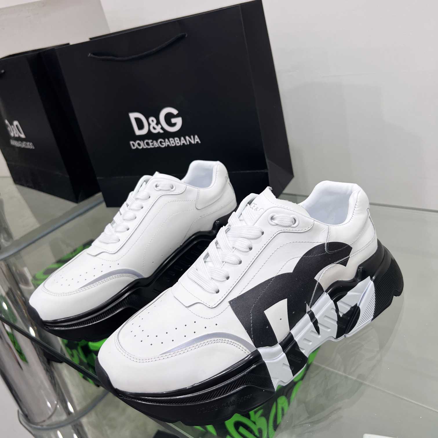 Dolce & Gabbana Calfskin Daymaster Sneakers - EUR FASHION