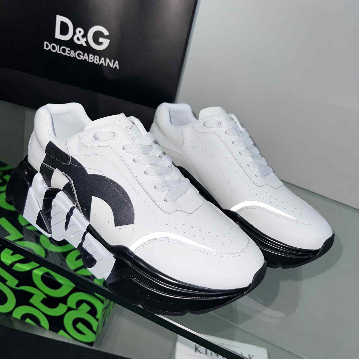 Dolce & Gabbana Calfskin Daymaster Sneakers - EUR FASHION