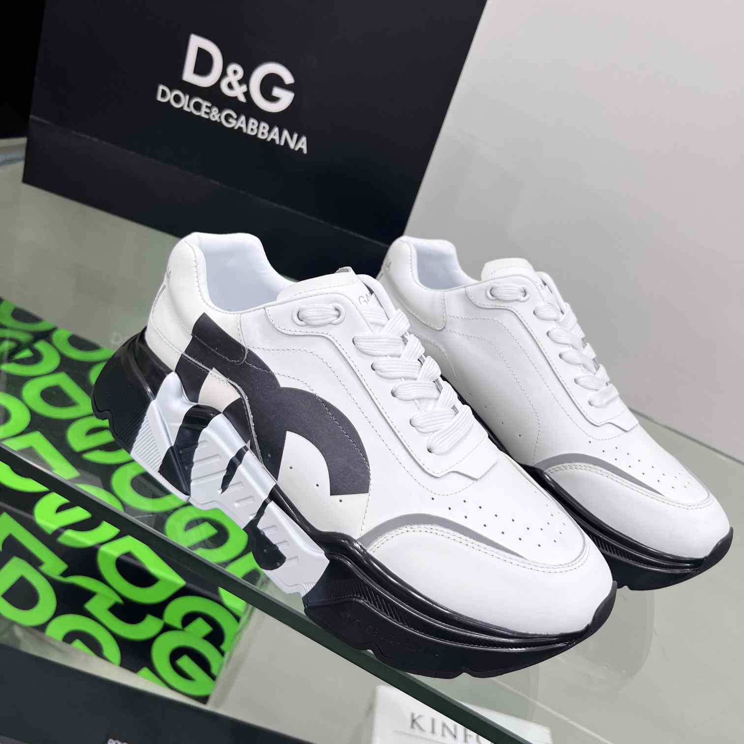 Dolce & Gabbana Calfskin Daymaster Sneakers - EUR FASHION