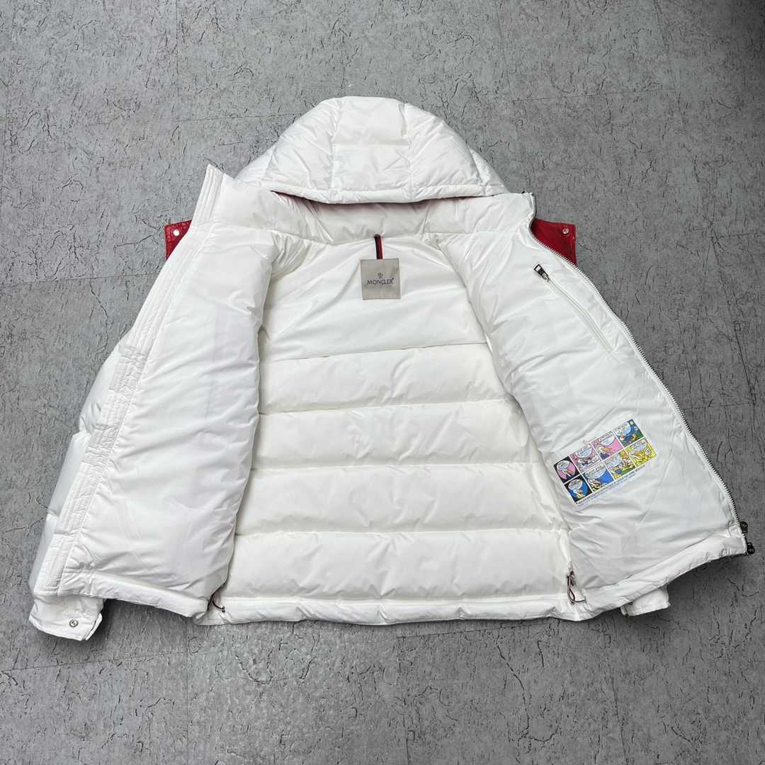 Moncler Poirier Zipped Short Down Jacket - EUR FASHION