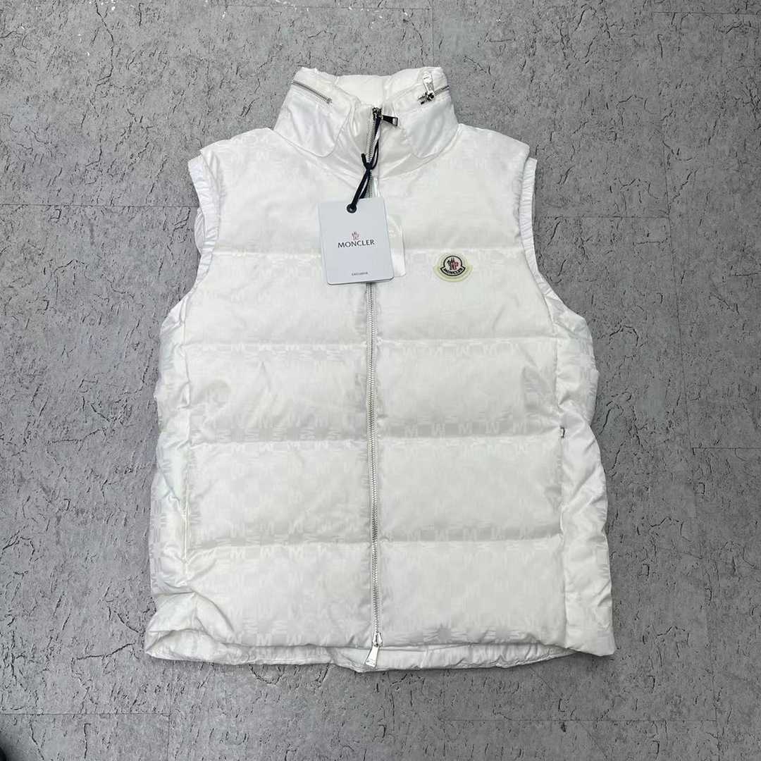 Moncler Kita Jacquard Down Vest - EUR FASHION