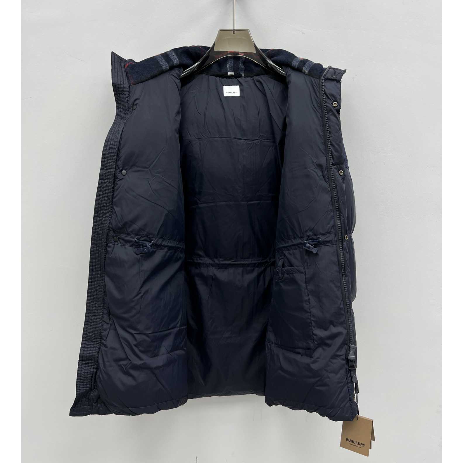 Burberry Logo Appliqué Nylon Puffer Coat - EUR FASHION