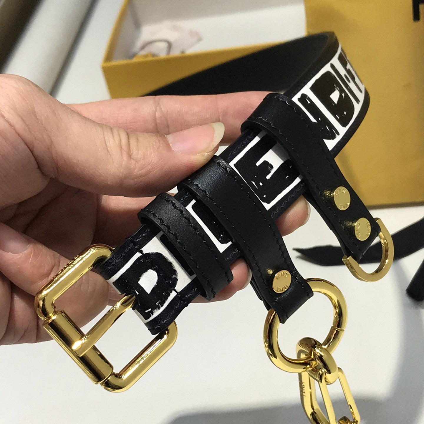 Fendi Logo Belt - EUR FASHION