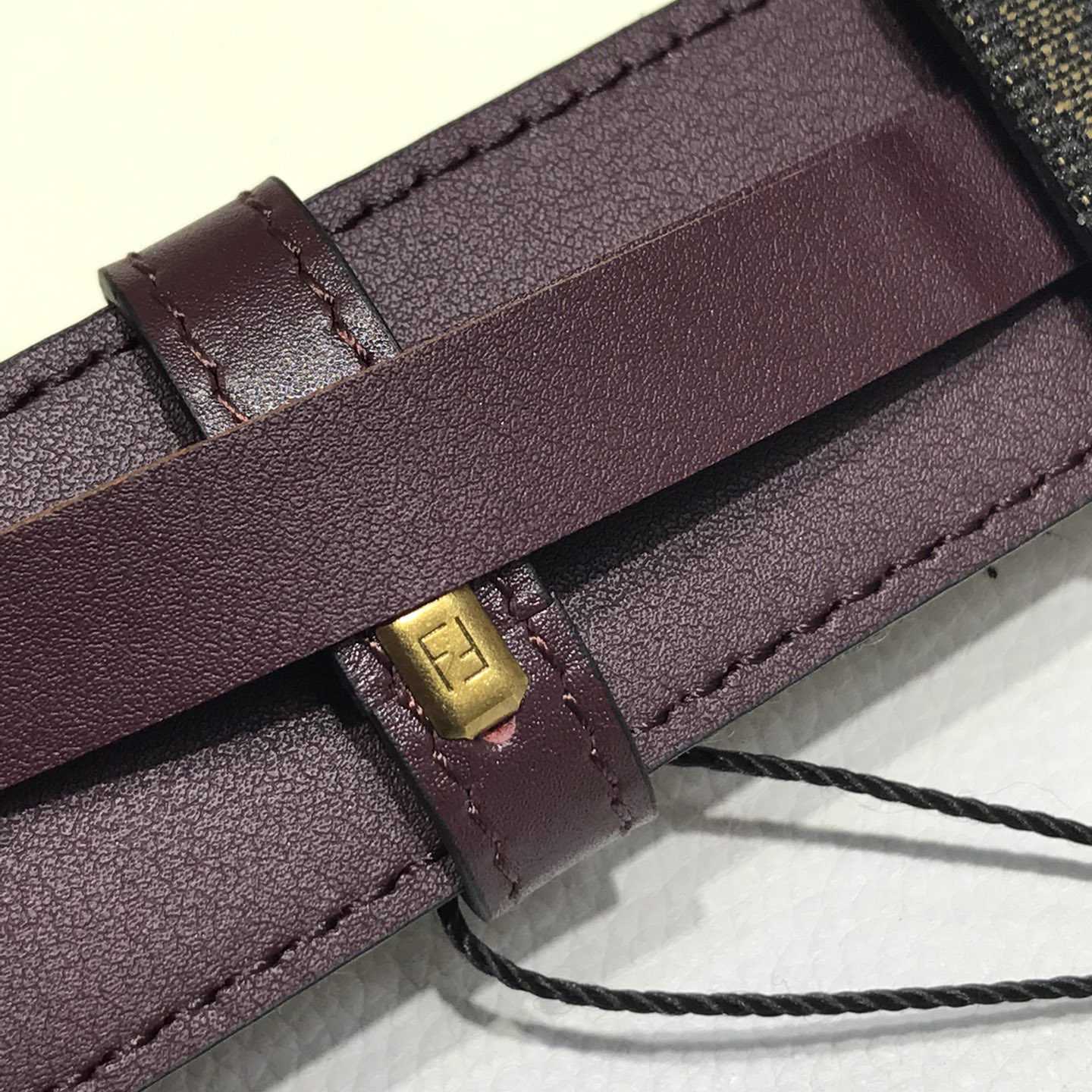 Fendi Brown Fabric Belt - EUR FASHION