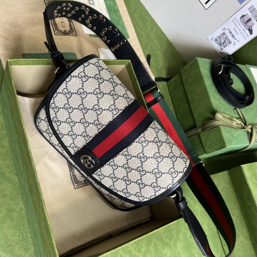 Gucci Ophidia Mini GG Shoulder Bag(23-17-7cm)    - EUR FASHION