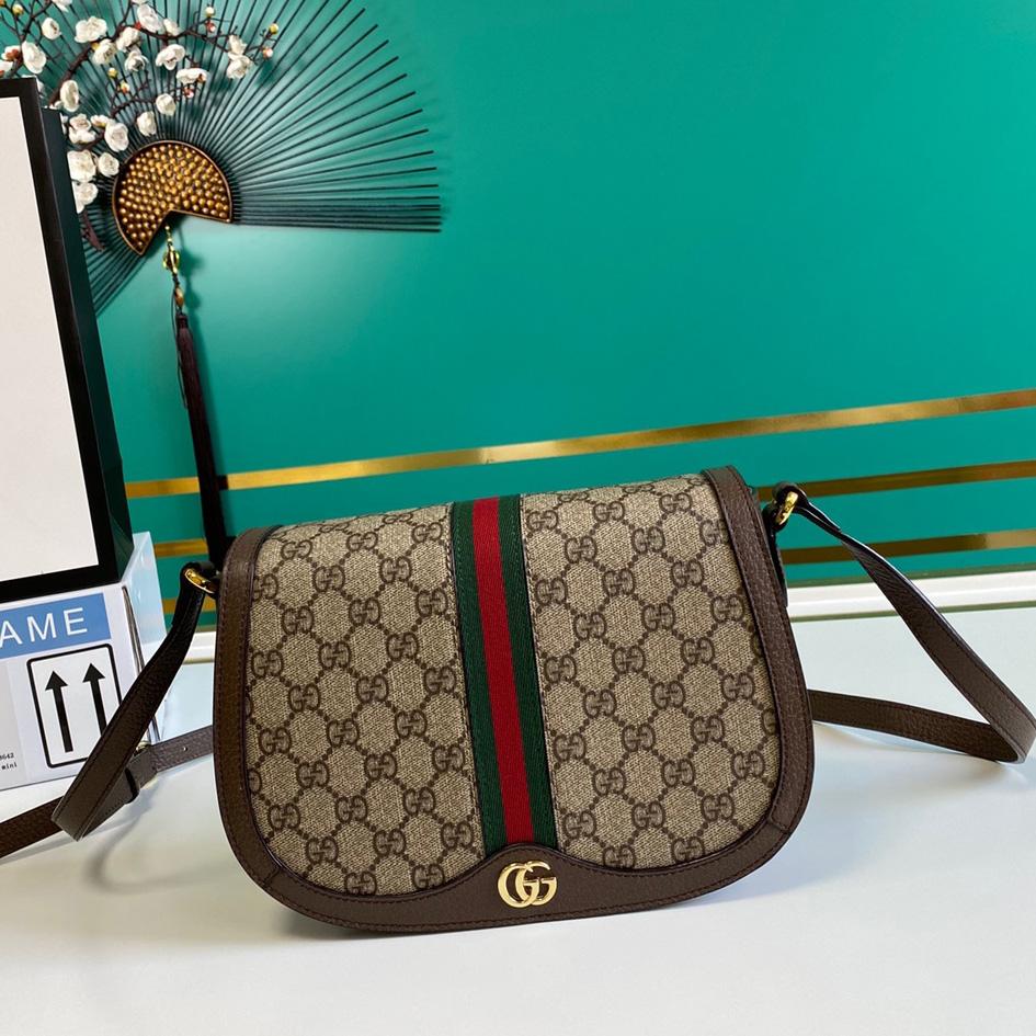 Gucci Ophidia GG Small Shoulder Bag(25-18-9cm)    - EUR FASHION