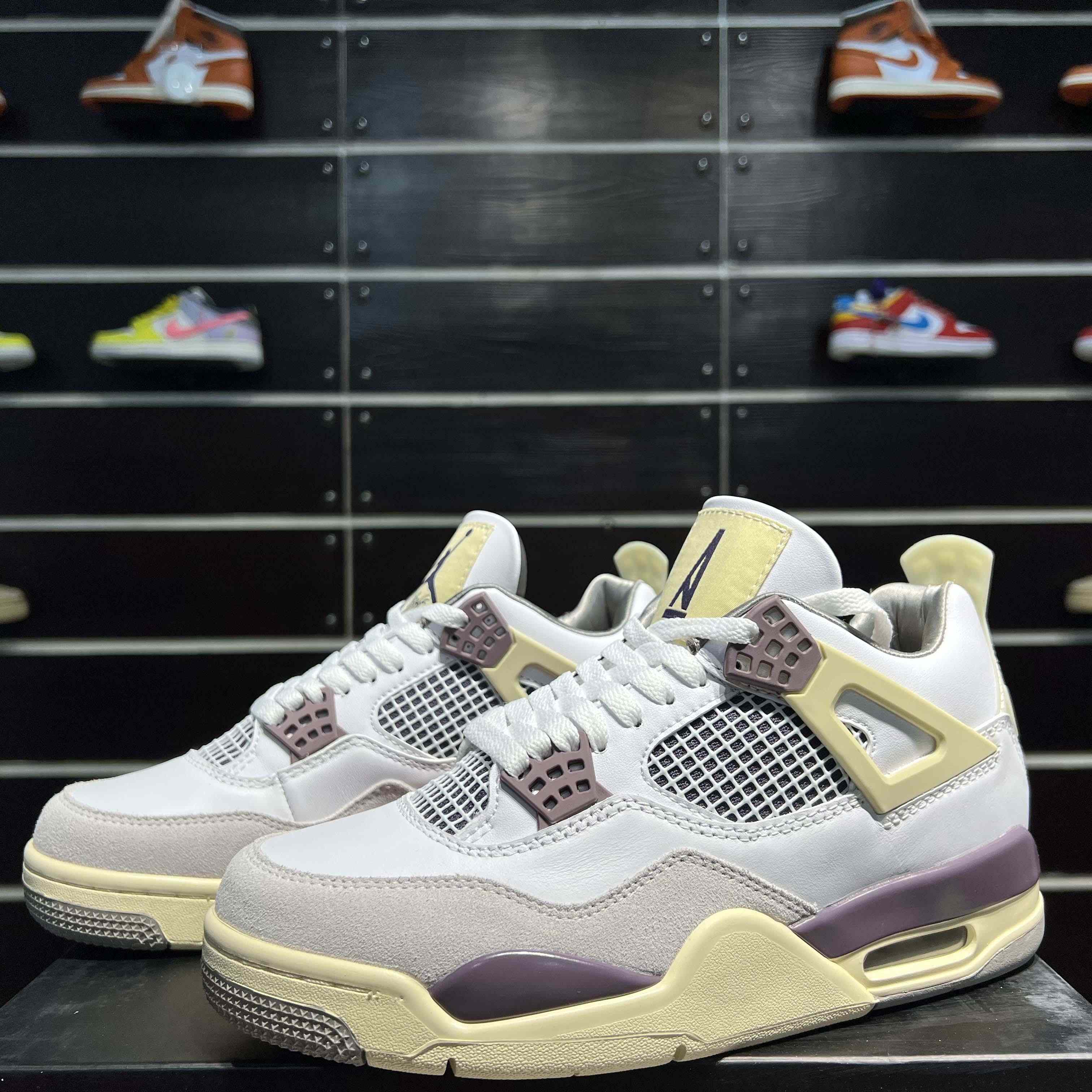 Air Jordan 4 Retro "Medium Grey" AJ4 Sneakers     DH6927-001 - EUR FASHION