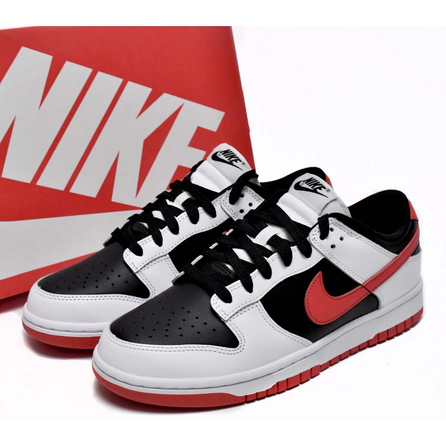 Nike Dunk Low Black and Red Sneaker        FD9762-061 - EUR FASHION