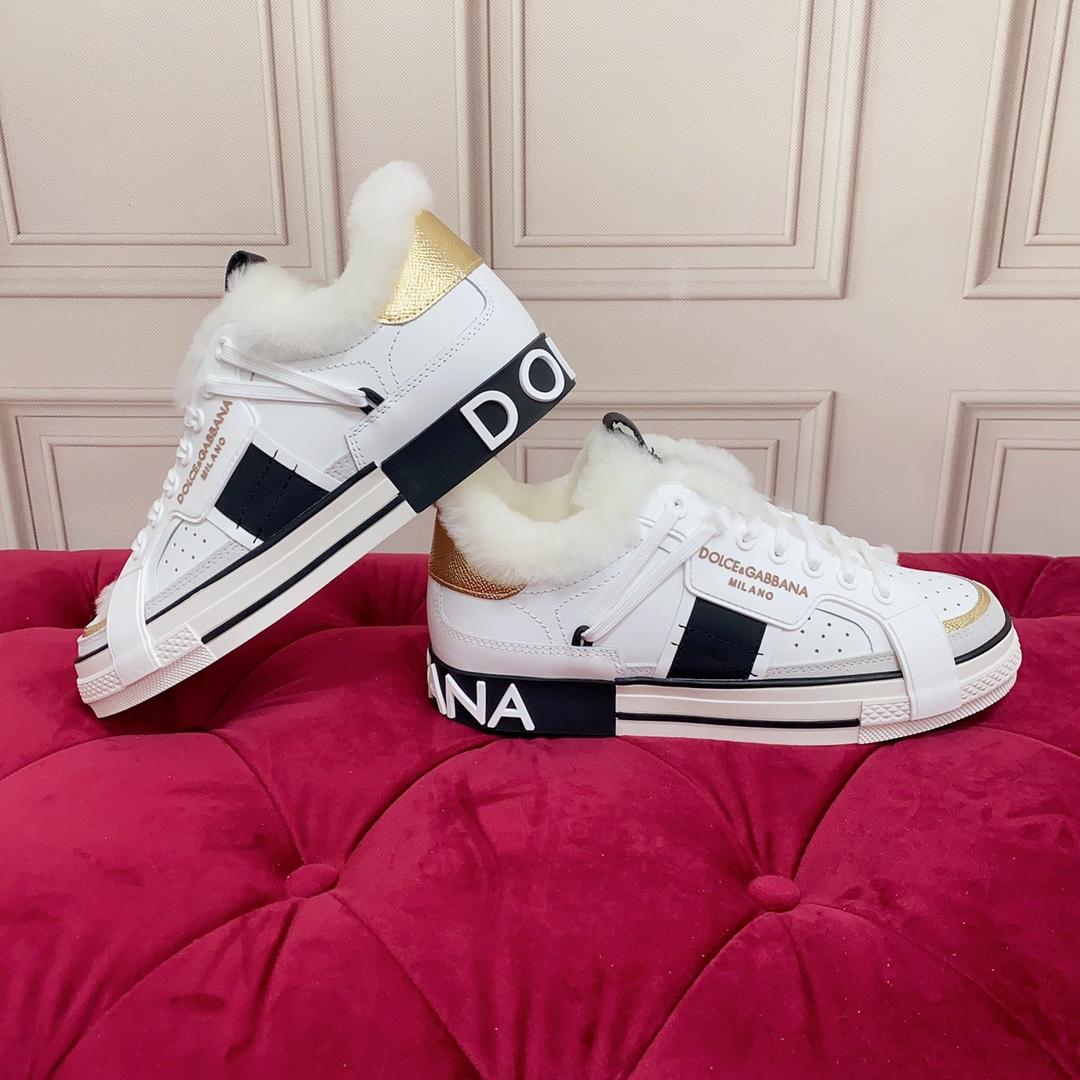 Dolce & Gabbana Calfskin 2.Zero Sneakers - EUR FASHION