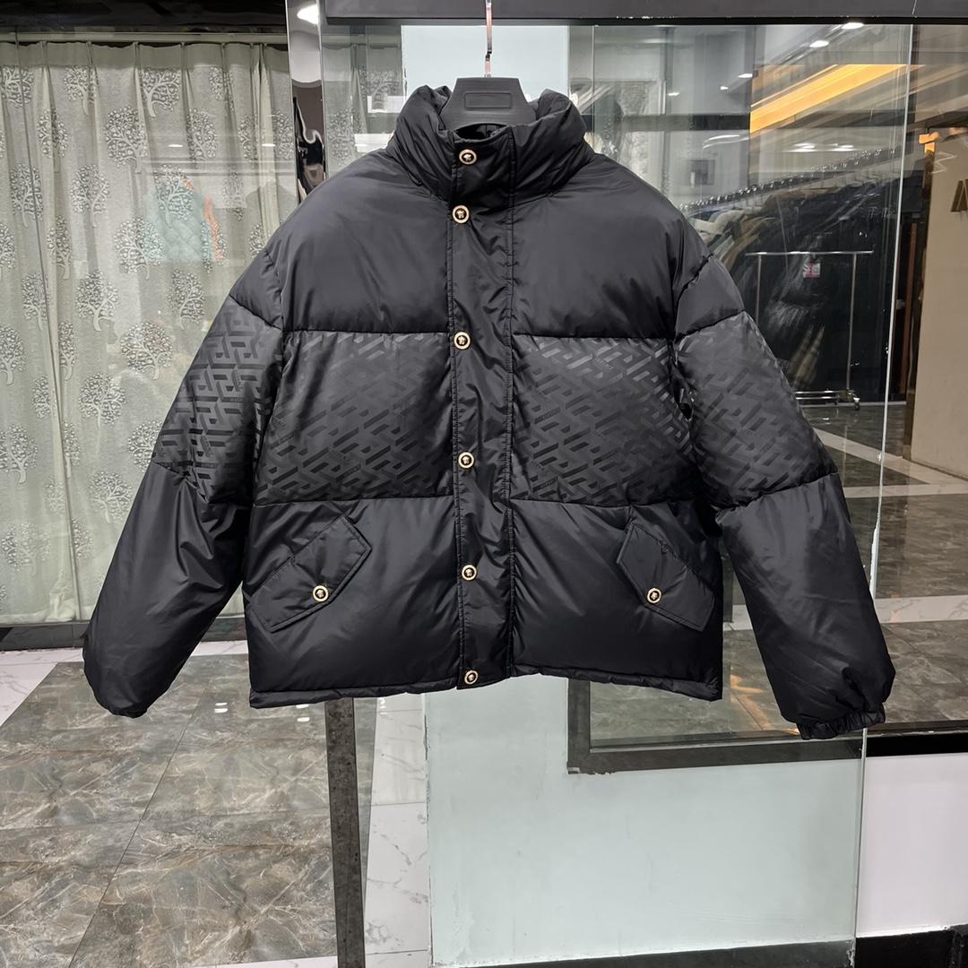 Versace La Greca Puffer Jacket - EUR FASHION