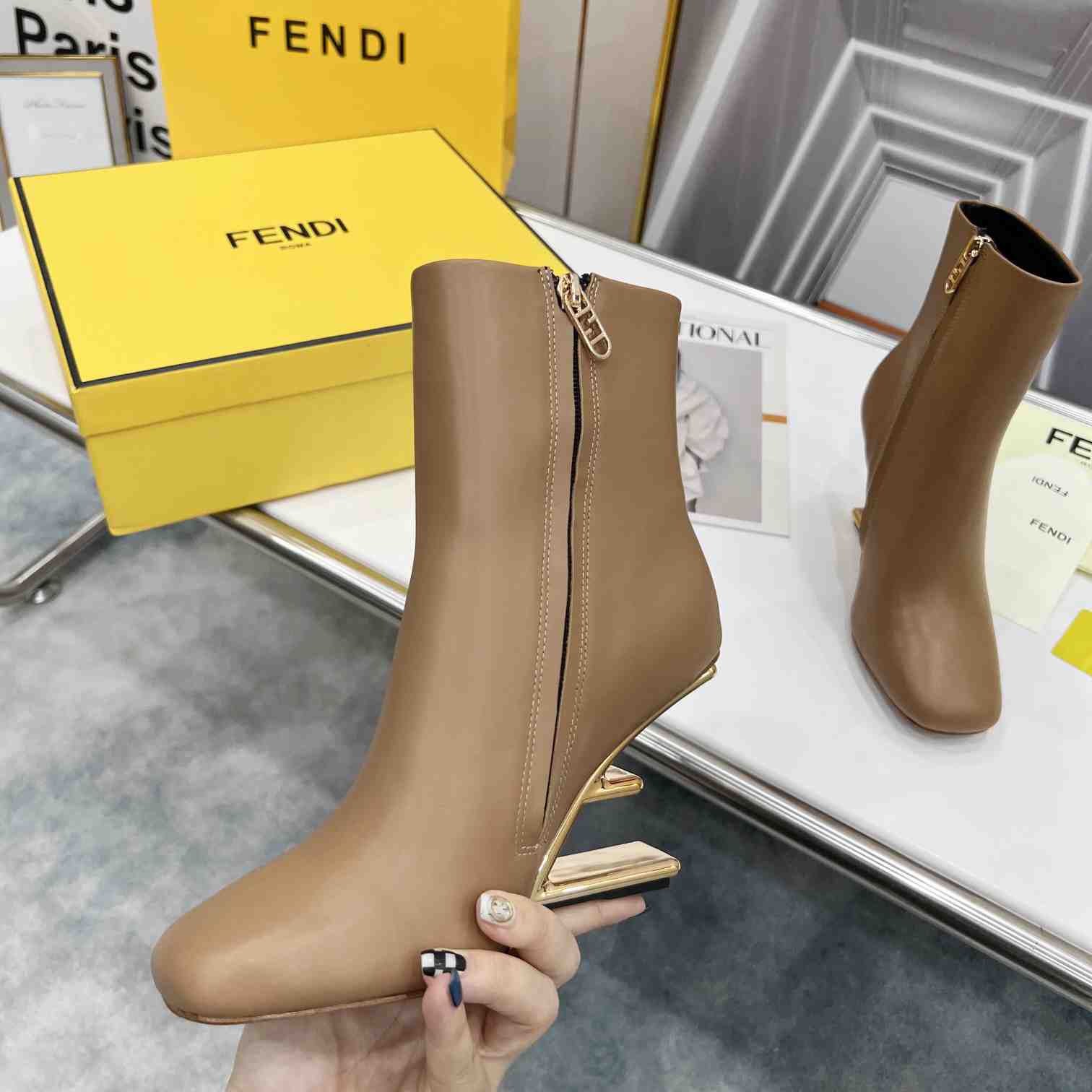 Fendi First High-Heeled Boots - EUR FASHION