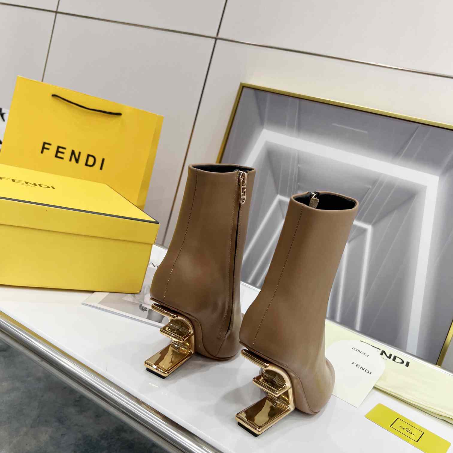 Fendi First High-Heeled Boots - EUR FASHION