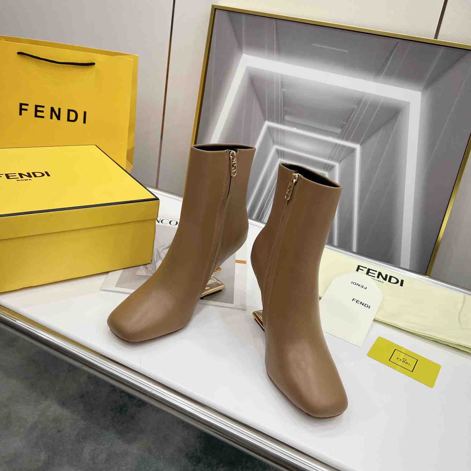 Fendi First High-Heeled Boots - EUR FASHION