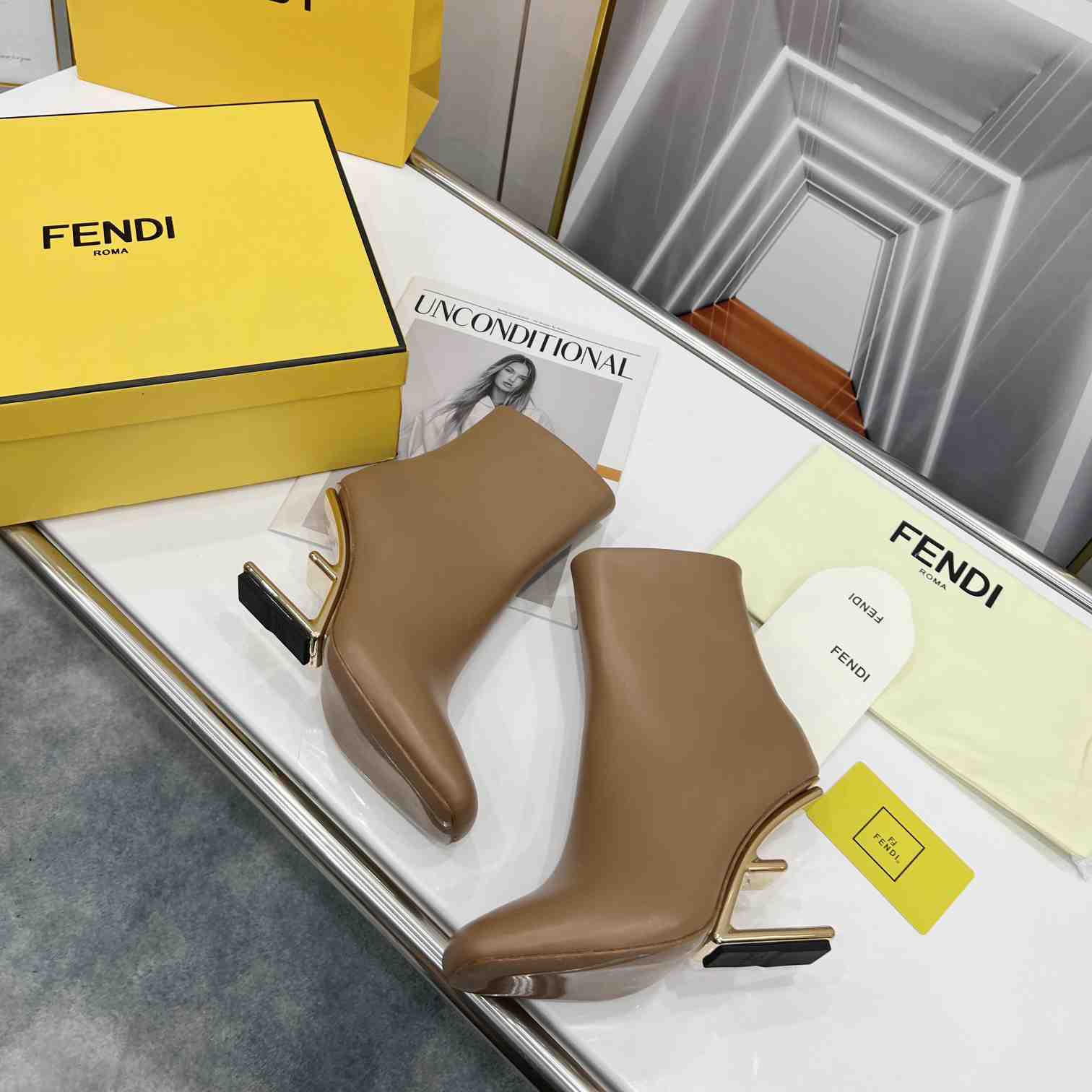 Fendi First High-Heeled Boots - EUR FASHION