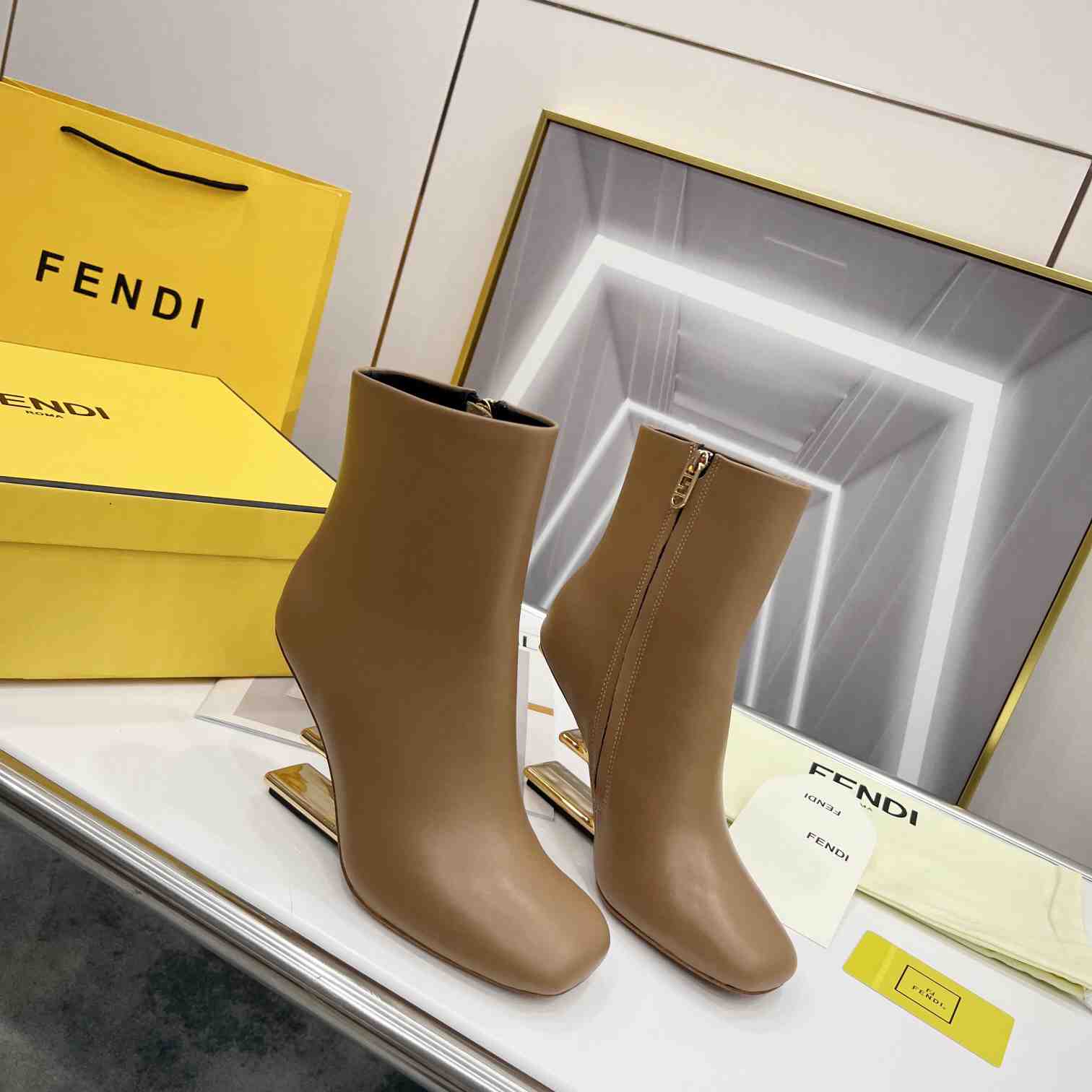 Fendi First High-Heeled Boots - EUR FASHION