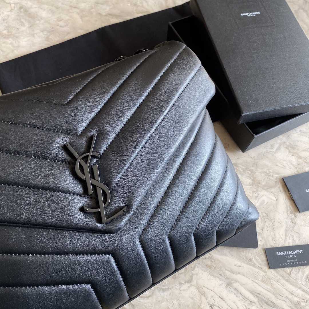 Saint Laurent Loulou Chain Bag In Quilted 