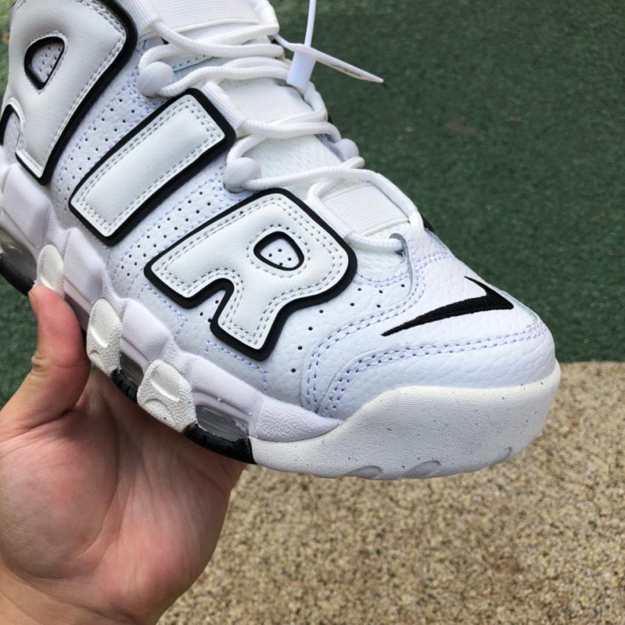 Nike Air More Uptempo White Black Sneaker    917593-100 - EUR FASHION