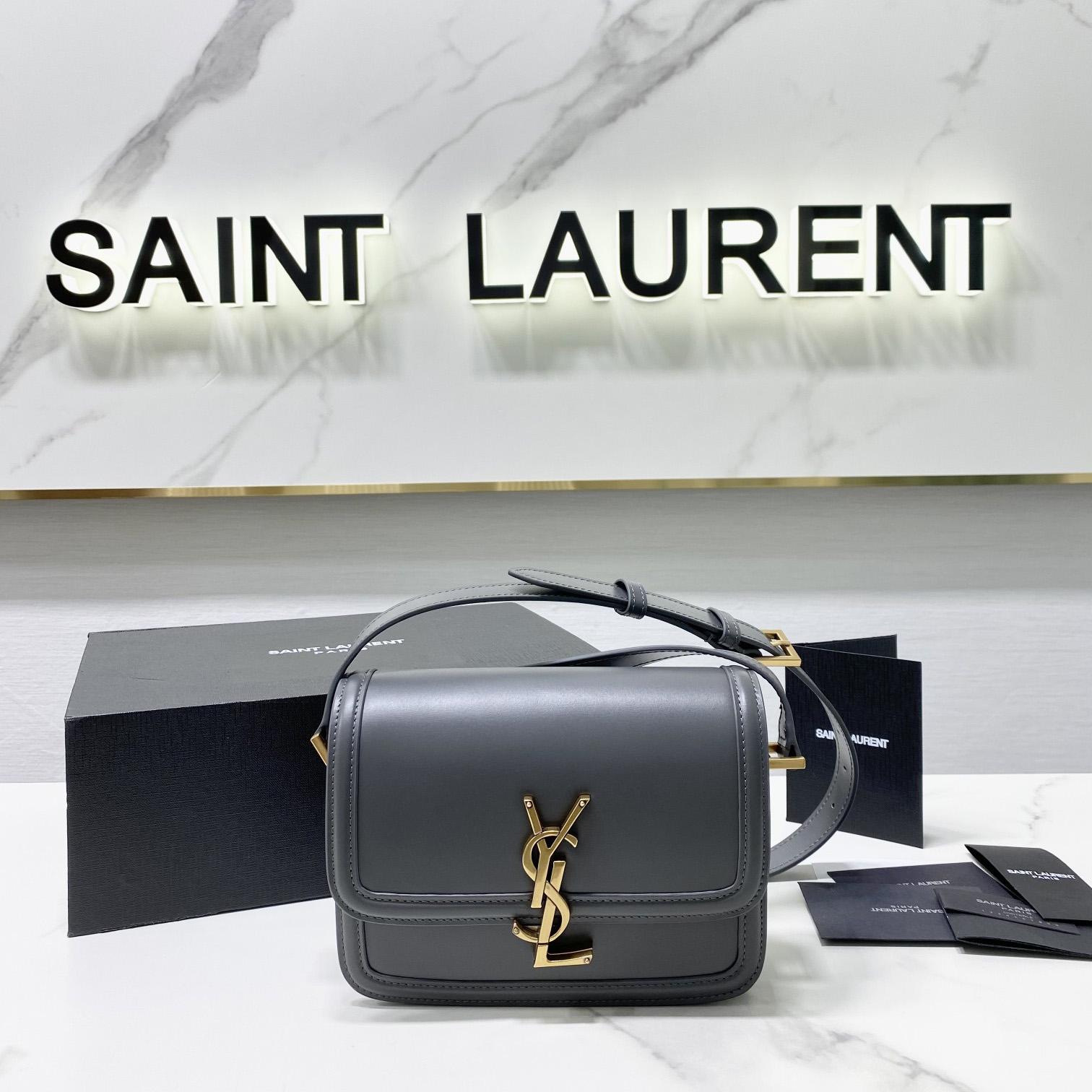 Saint Laurent Solferino Small Satchel In Box Saint Laurent Leather(19-13-5cm) - EUR FASHION