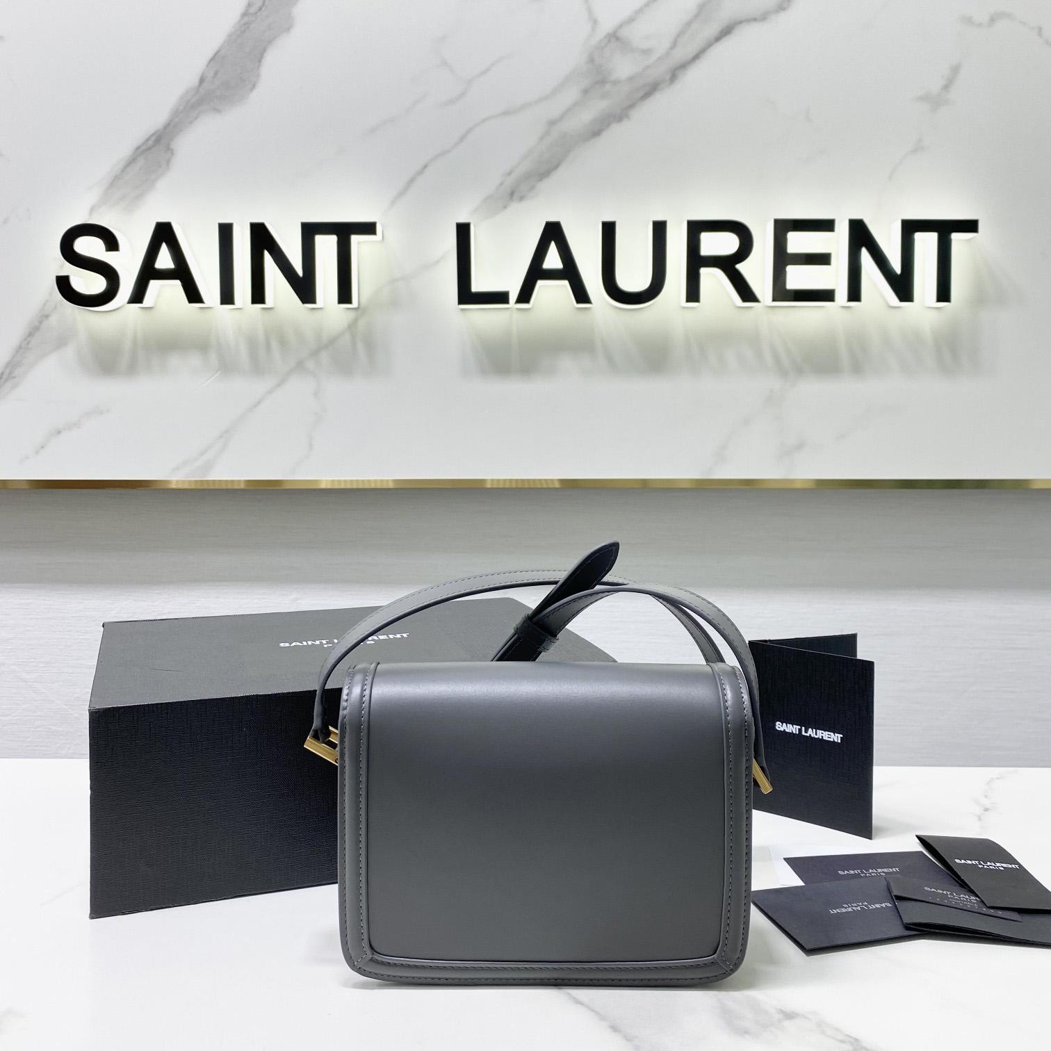 Saint Laurent Solferino Small Satchel In Box Saint Laurent Leather(19-13-5cm) - EUR FASHION