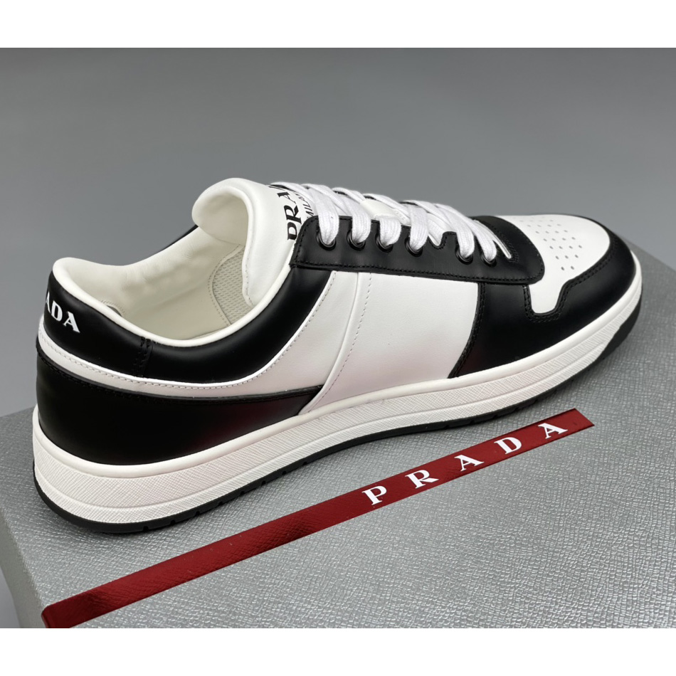 Prada Downtown Leather Sneakers - EUR FASHION