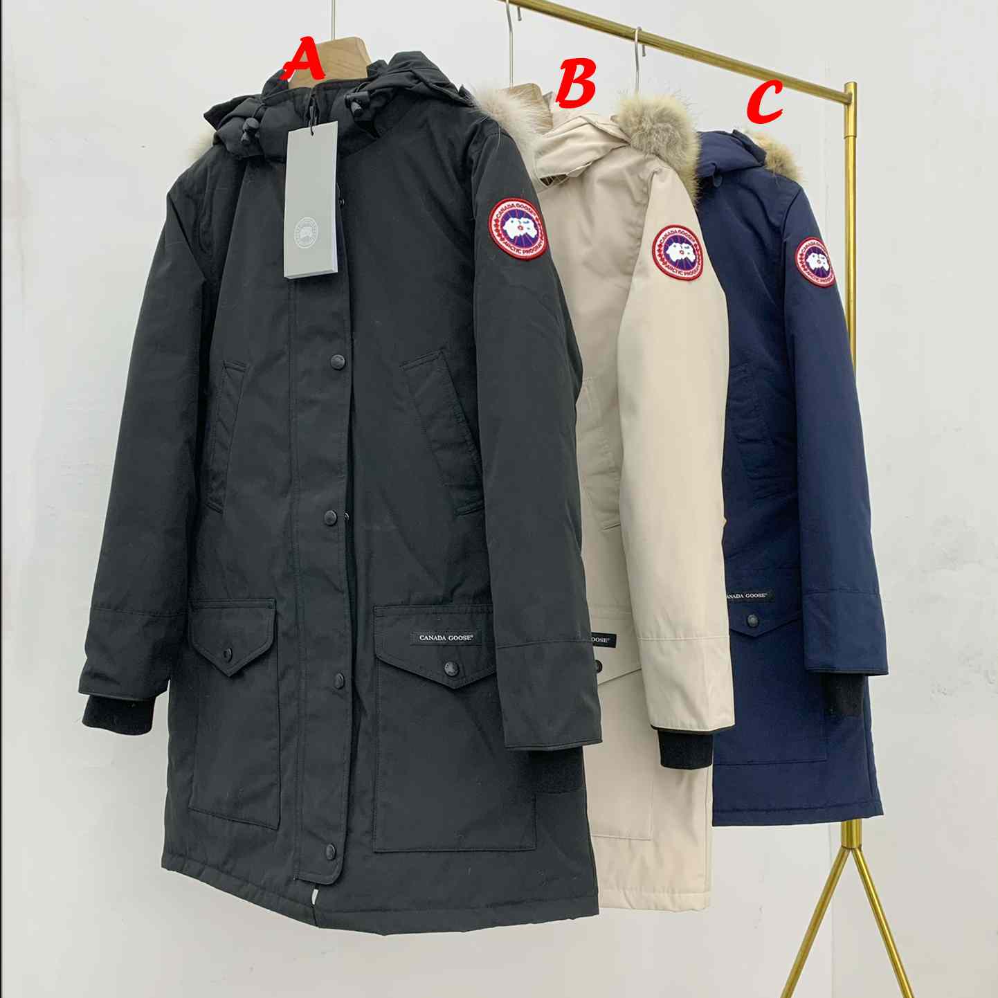 Canada Goose Long Down Jacket - EUR FASHION