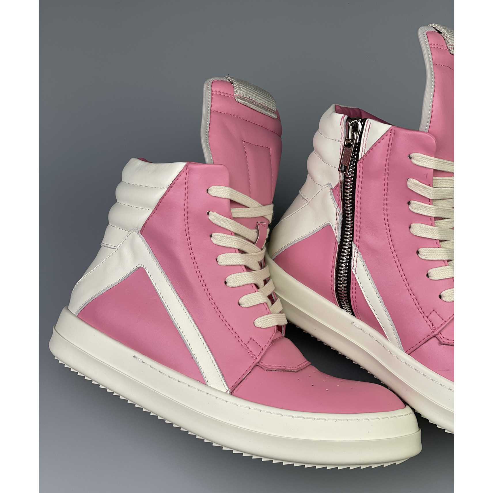 Rick Owens Geobasket High Top Sneakers - EUR FASHION