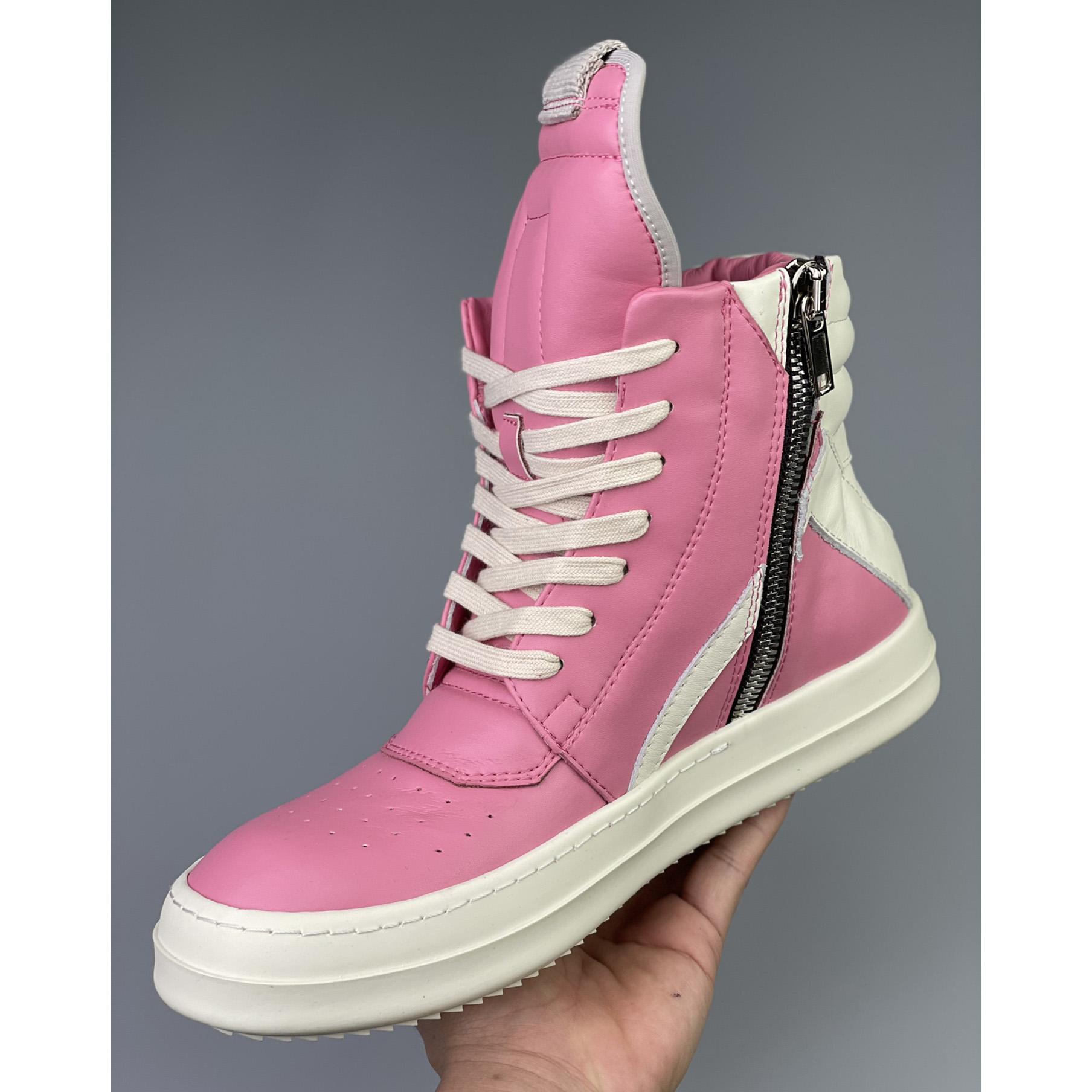 Rick Owens Geobasket High Top Sneakers - EUR FASHION