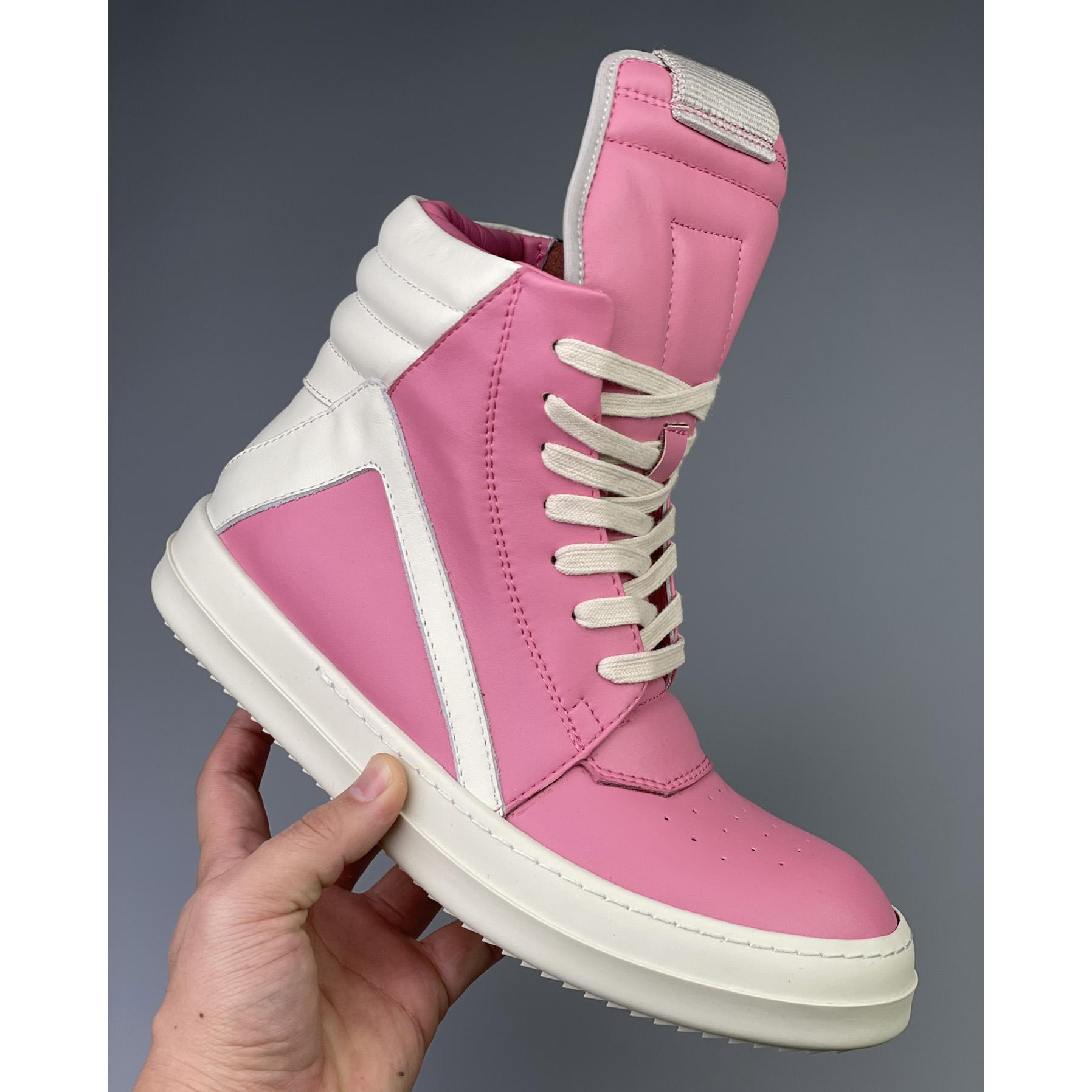 Rick Owens Geobasket High Top Sneakers - EUR FASHION