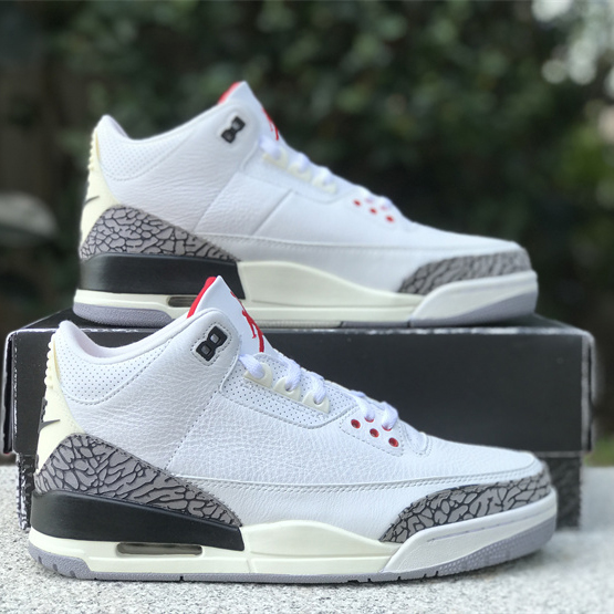 Air Jordan 3 “White Cement Reimagined” Basketball Shoes   DN3707-100 - EUR FASHION