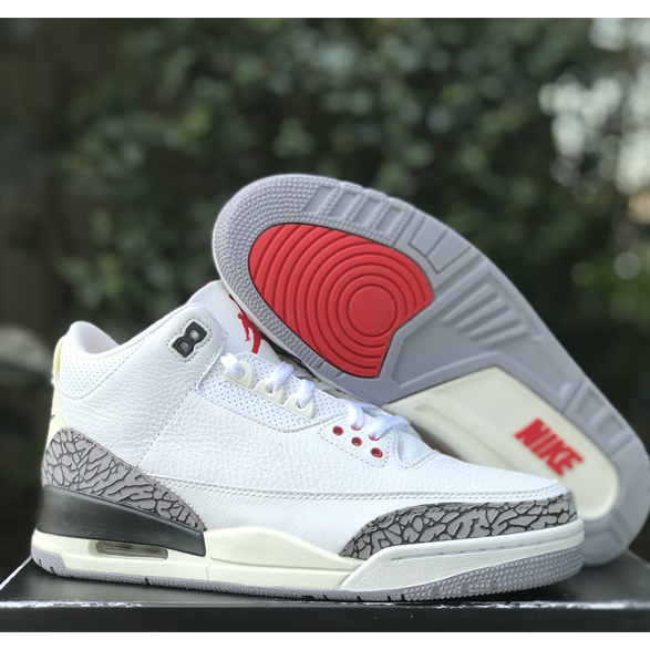 Air Jordan 3 “White Cement Reimagined” Basketball Shoes   DN3707-100 - EUR FASHION