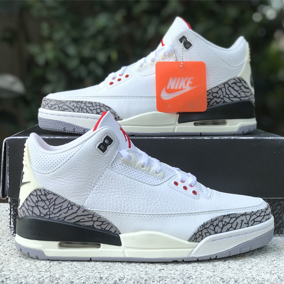 Air Jordan 3 “White Cement Reimagined” Basketball Shoes   DN3707-100 - EUR FASHION