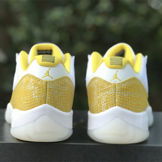 Air Jordan 11 Low “Yellow Snakeskin” Sneakers     Ah7860-107 - EUR FASHION