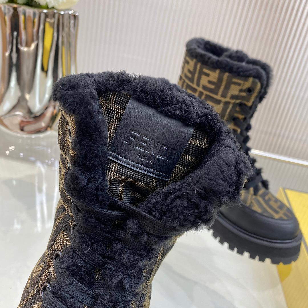 Fendi Signature Biker Boots - EUR FASHION