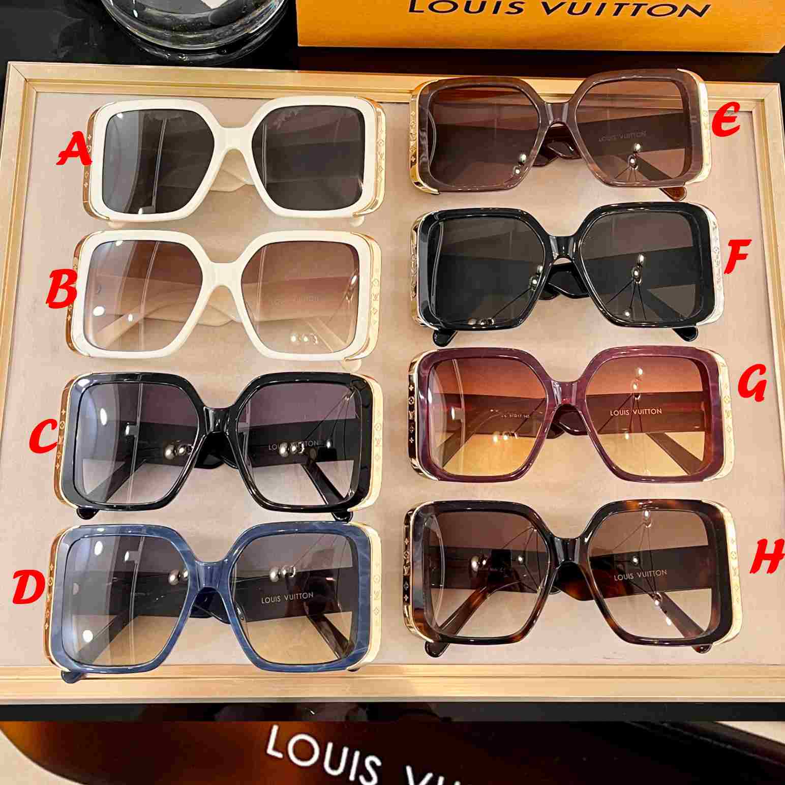 Louis Vuitton LV Moon Rectangular Sunglasses - EUR FASHION