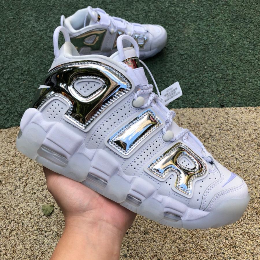 Nike Air More Uptempo Chrome Sneaker    917593-100 - EUR FASHION