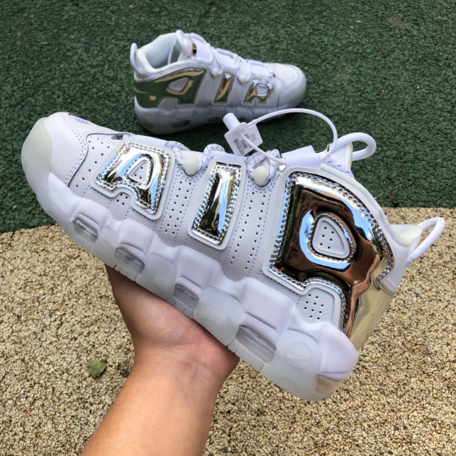 Nike Air More Uptempo Chrome Sneaker    917593-100 - EUR FASHION